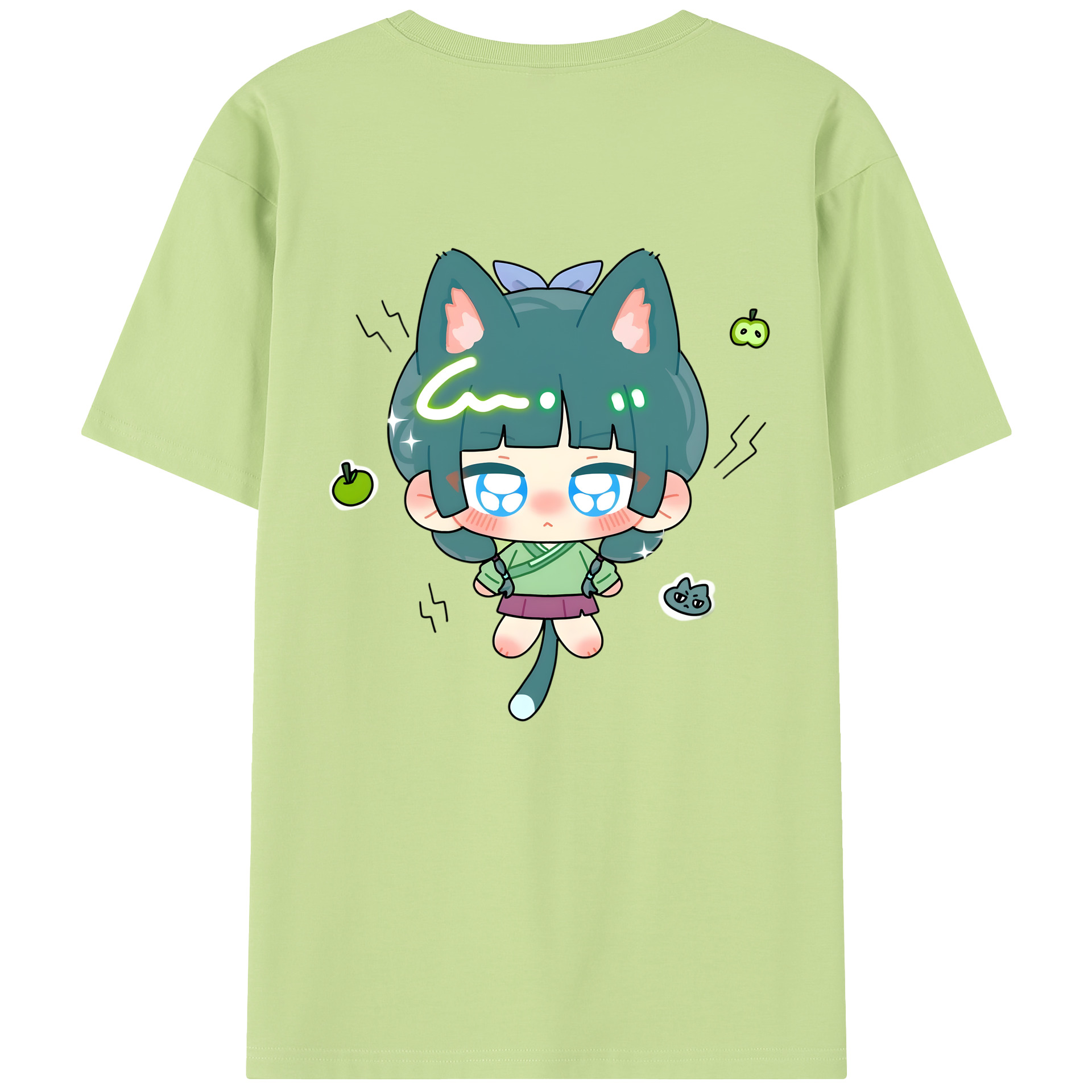 （画像用） 薬屋のひとりごと The Apothecary Diaries 綿100％半袖Tシャツ（背面プリント）